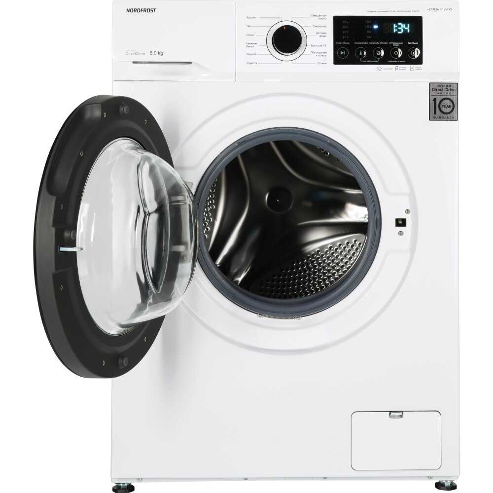 Стиральная машина NORDFROST i-DDQ4 8120 W (8120) фотография 4