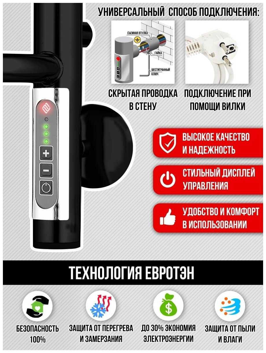 Полотенцесушитель Электрический Терминус Ватикан фотография 4