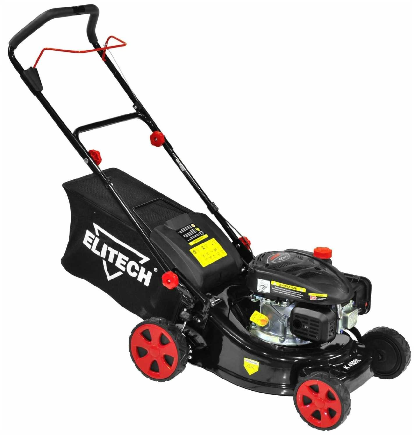 Бензиновая газонокосилка ELITECH К 4500L фотография 1