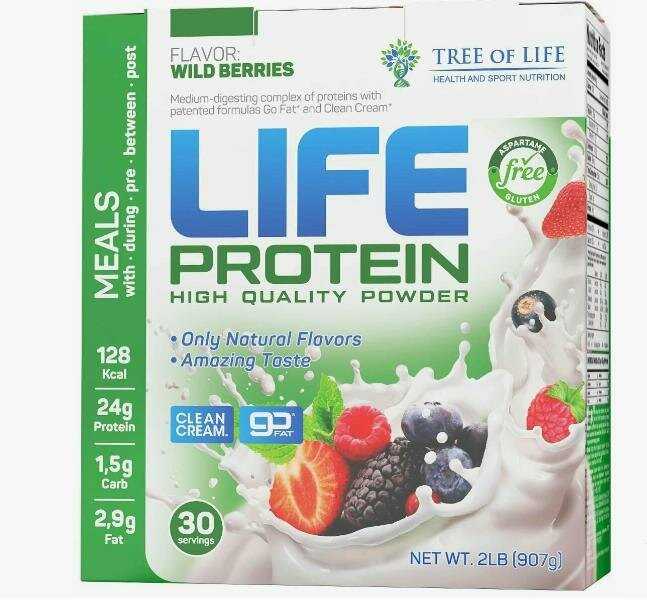 Многокомпонентный протеин Life Protein 2lb (907 гр) фотография 7
