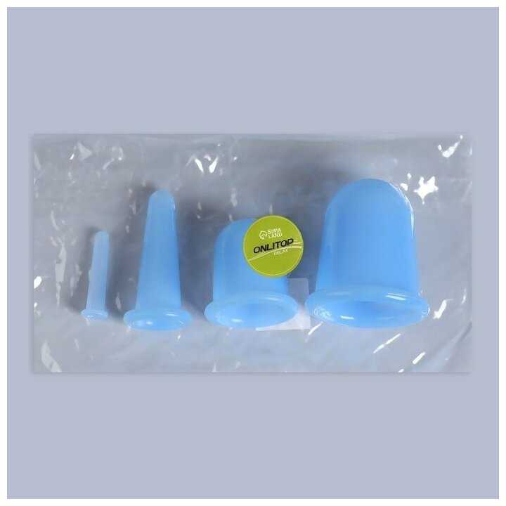 Массажёр ONLITOP Вакуумные банки для массажа (7663019) фотография 8