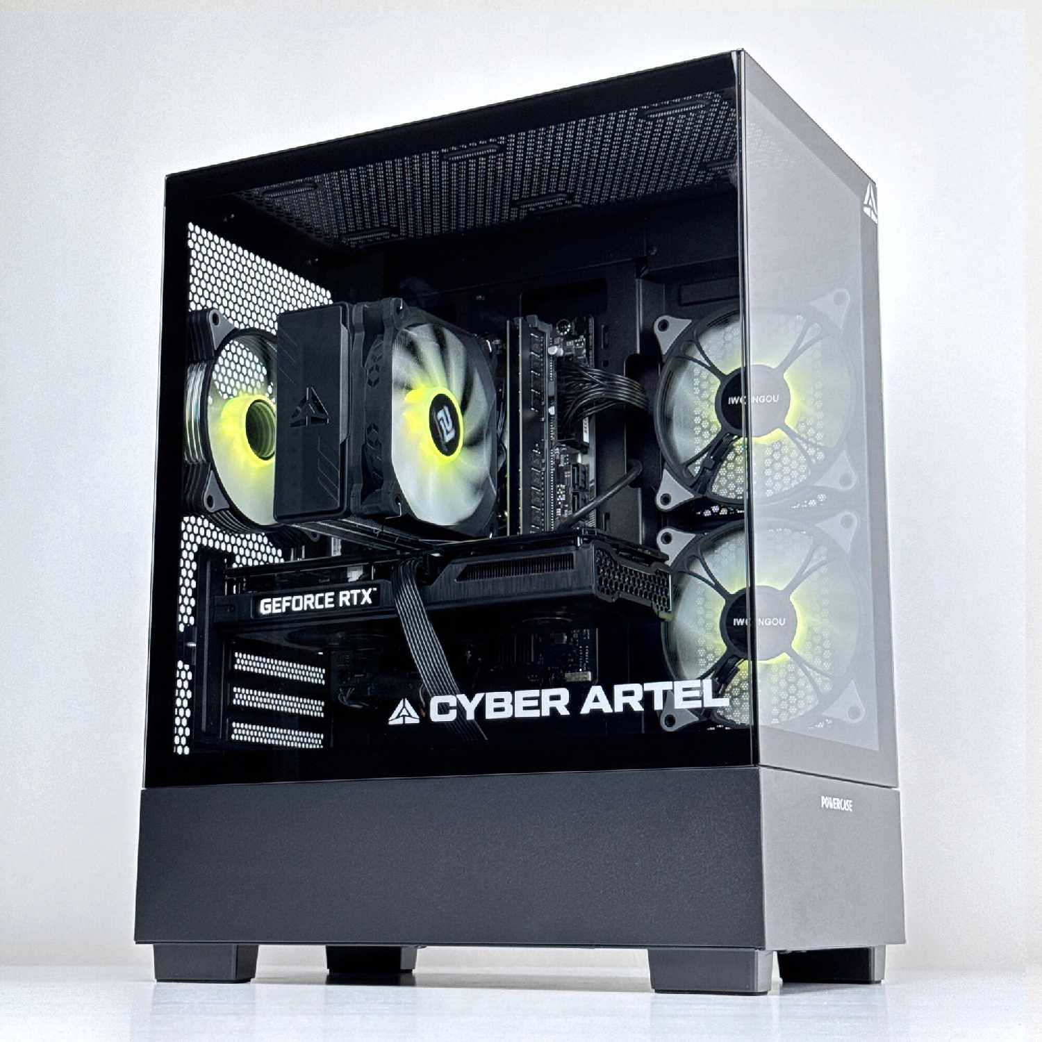 Игровой компьютер CYBER ARTEL Intel Core i5-12400f, GeForce RTX3050 8GB, RAM 32GB, SSD 1000GB фотография 11