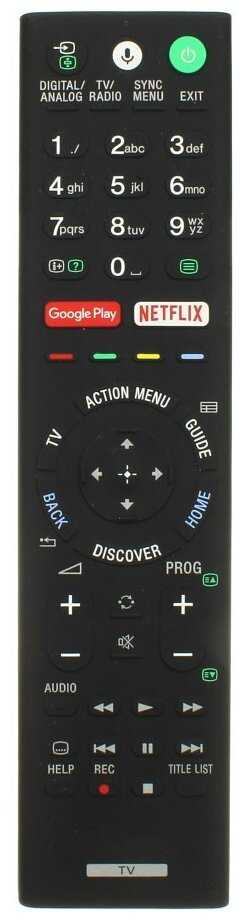 Пульт ДУ MyPads для смарт телевизора Sony (RMF-TX300U RMF-TX600E) фотография 5