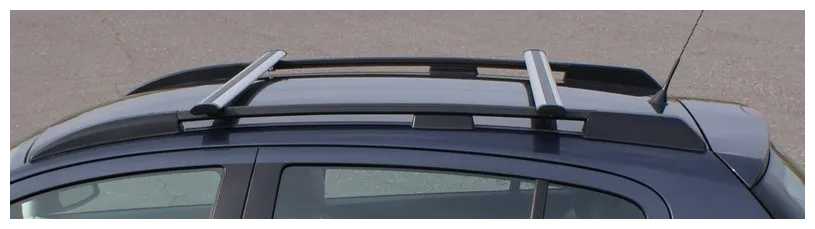 Рейлинги для Opel Astra H Family (хэтчбек, пятидверный) 2004-2014 черные фотография 5