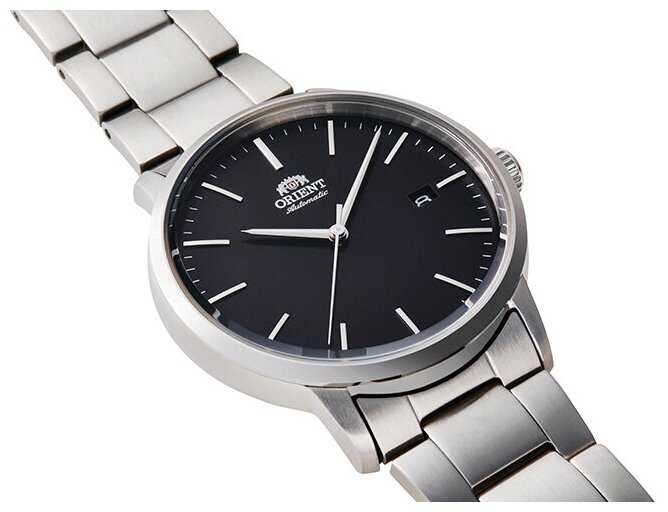 Часы механические Orient RA-AC0E01B соврем. муж, мет. бр-т,100m, DATE фотография 1