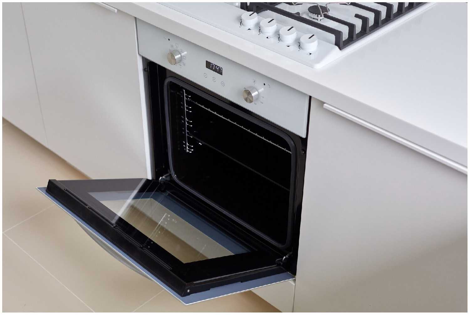 Духовой шкаф Электрический Hyundai HEO 6647 WG белый фотография 2