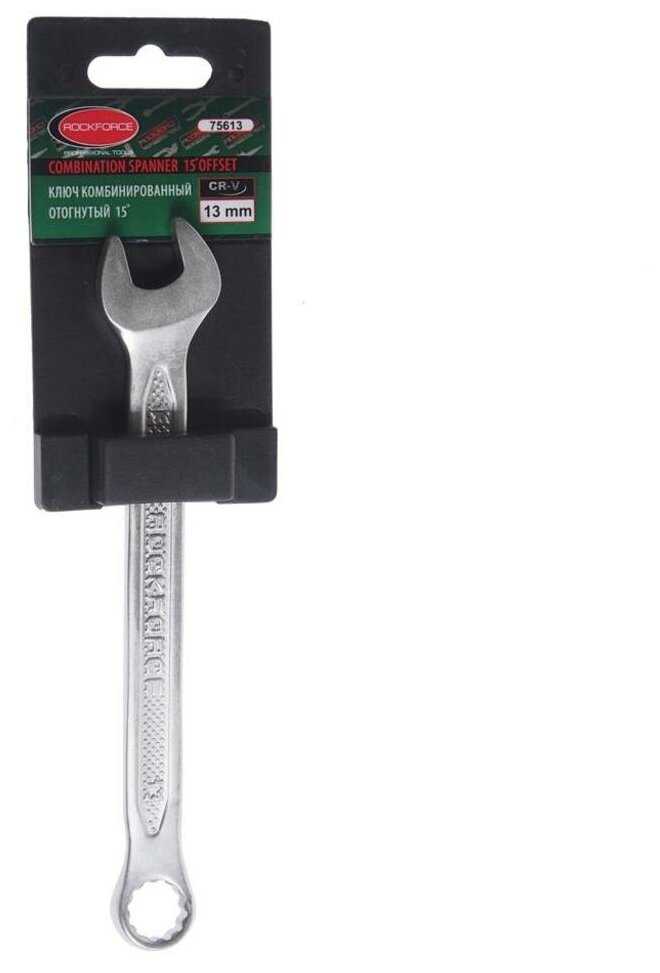 Ключ комбинированный 13х13мм с держателем Profi ROCKFORCE RF-75613