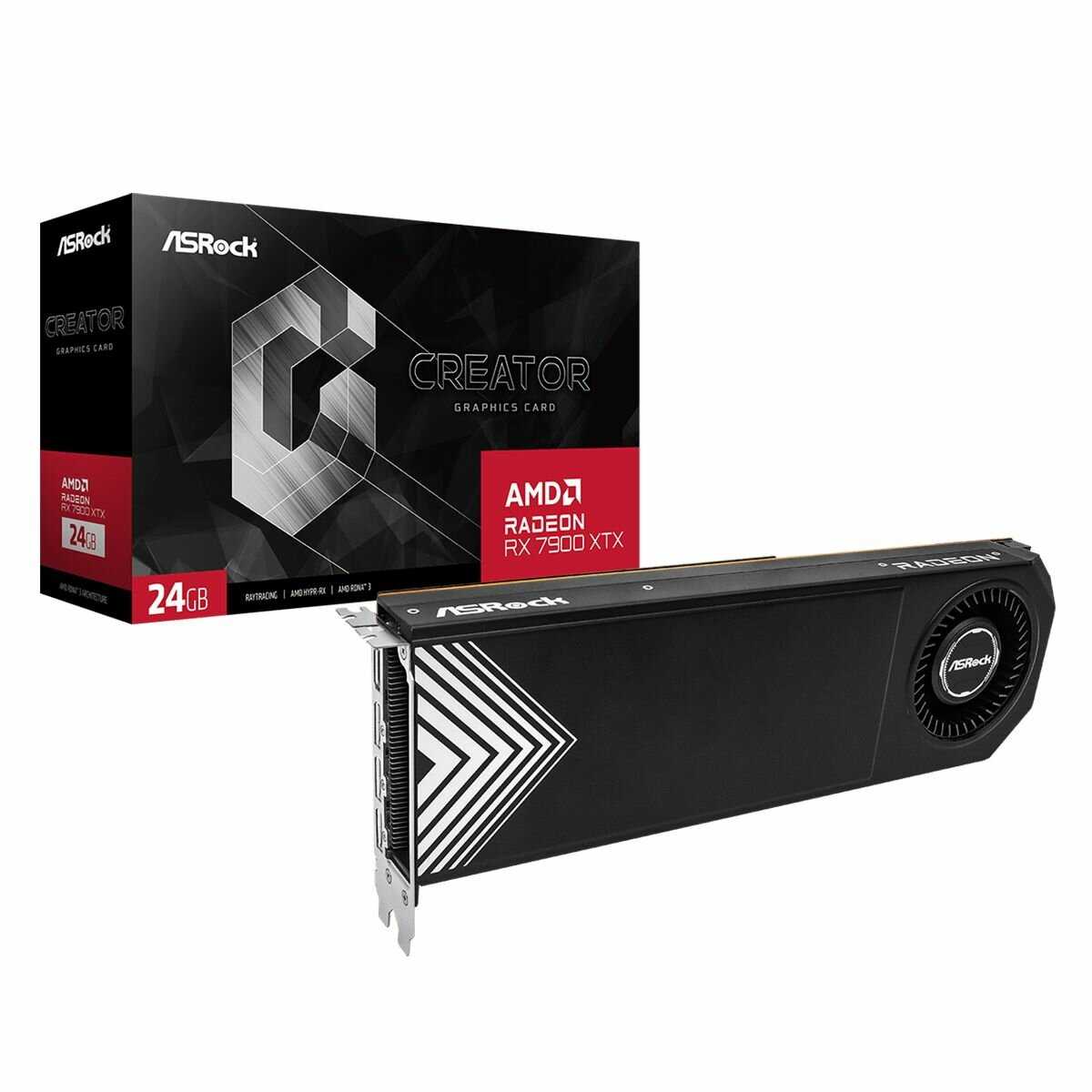 Видеокарта ASRock RX7900XTX CREATOR 24GB (RTL)