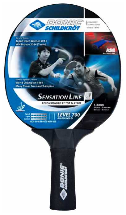 Ракетки для настольного тенниса Donic-Schildkroet Sensation 700 фотография 4