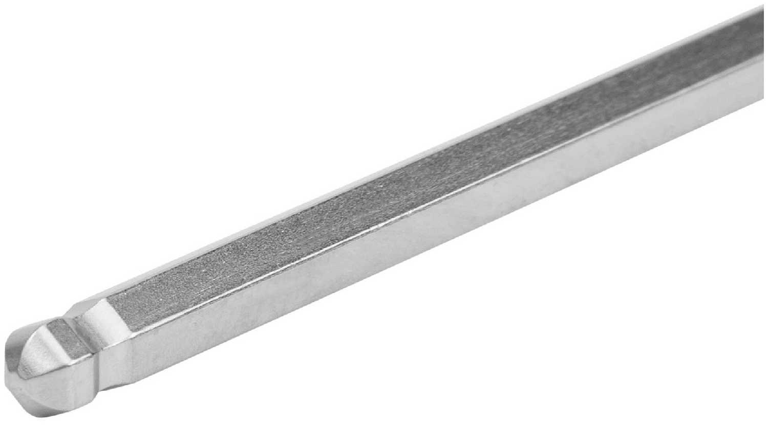Удлиненный шестигранный ключ NORGAU Industrial с круглой головкой для работы под углом 25 градусов, 4 мм фотография 1
