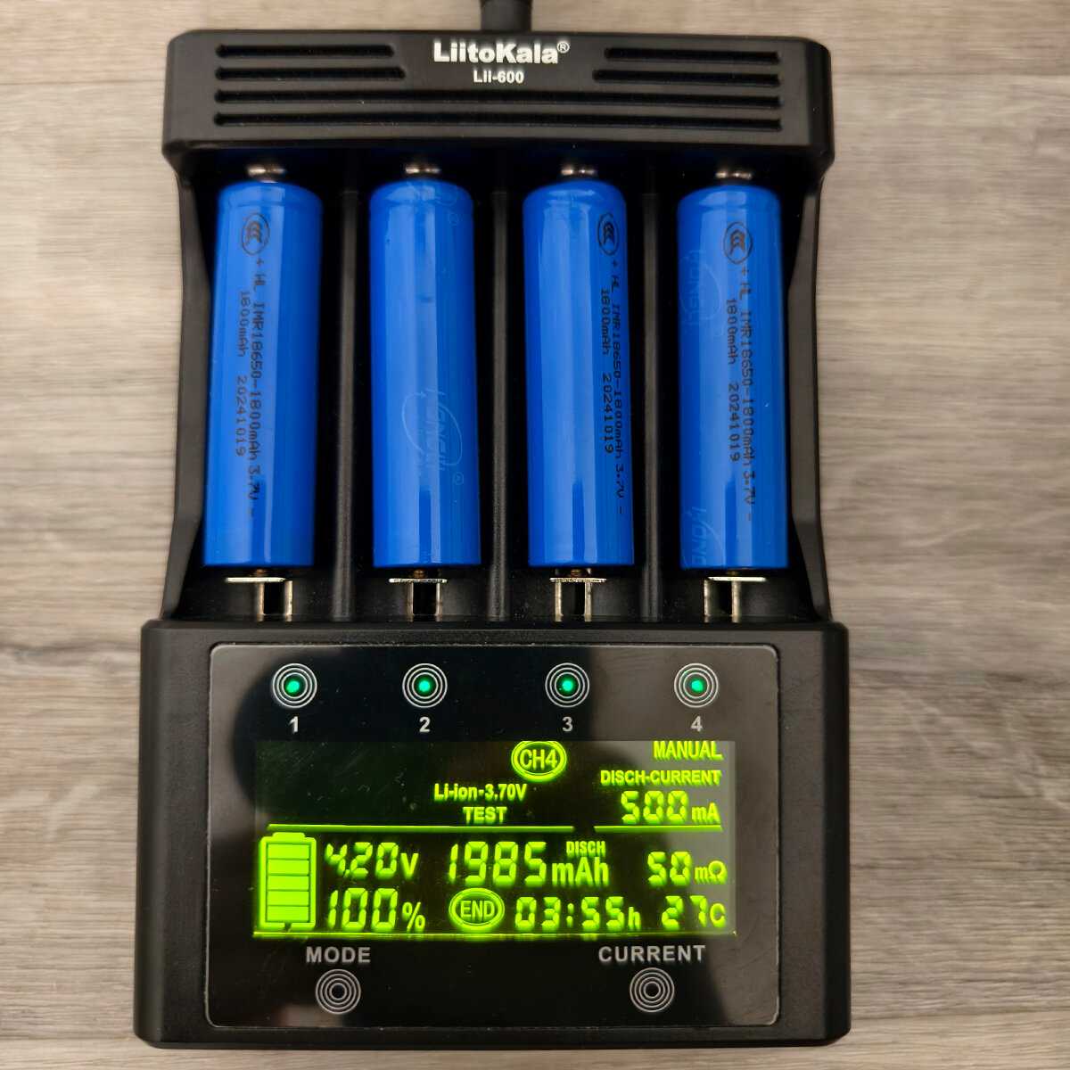 Аккумулятор HONGLI 18650 (1800mah) фотография 10