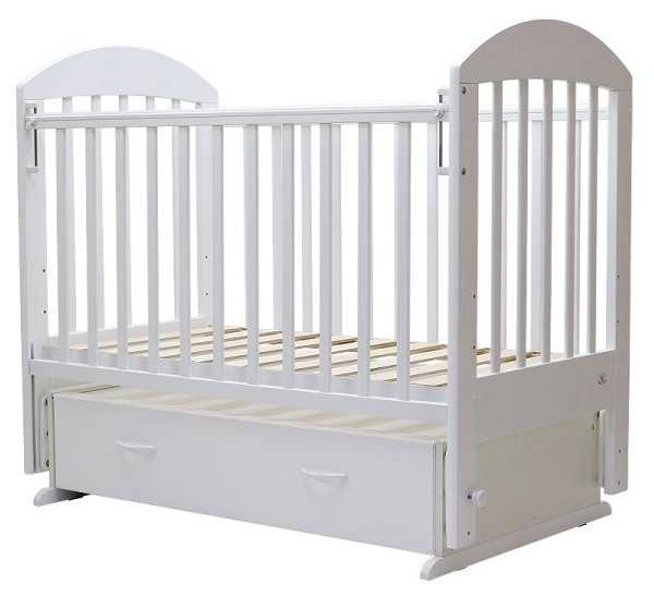 Кроватка Топотушки Дарина-6, классическая, универсальный маятник фотография 2