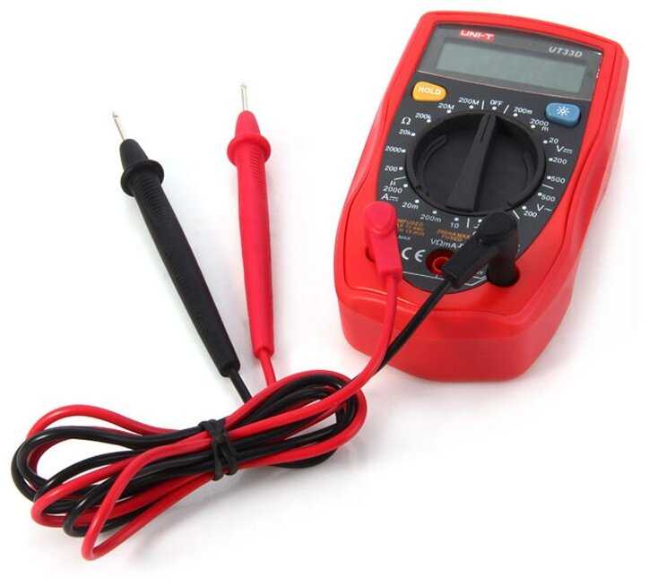 Цифровой UNI-T UT33D фотография 2