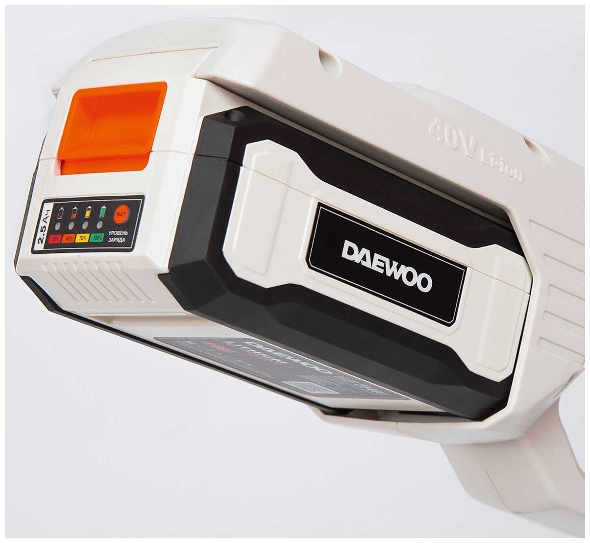 Триммер электрический Daewoo Power Products DATR 2840Li фотография 8
