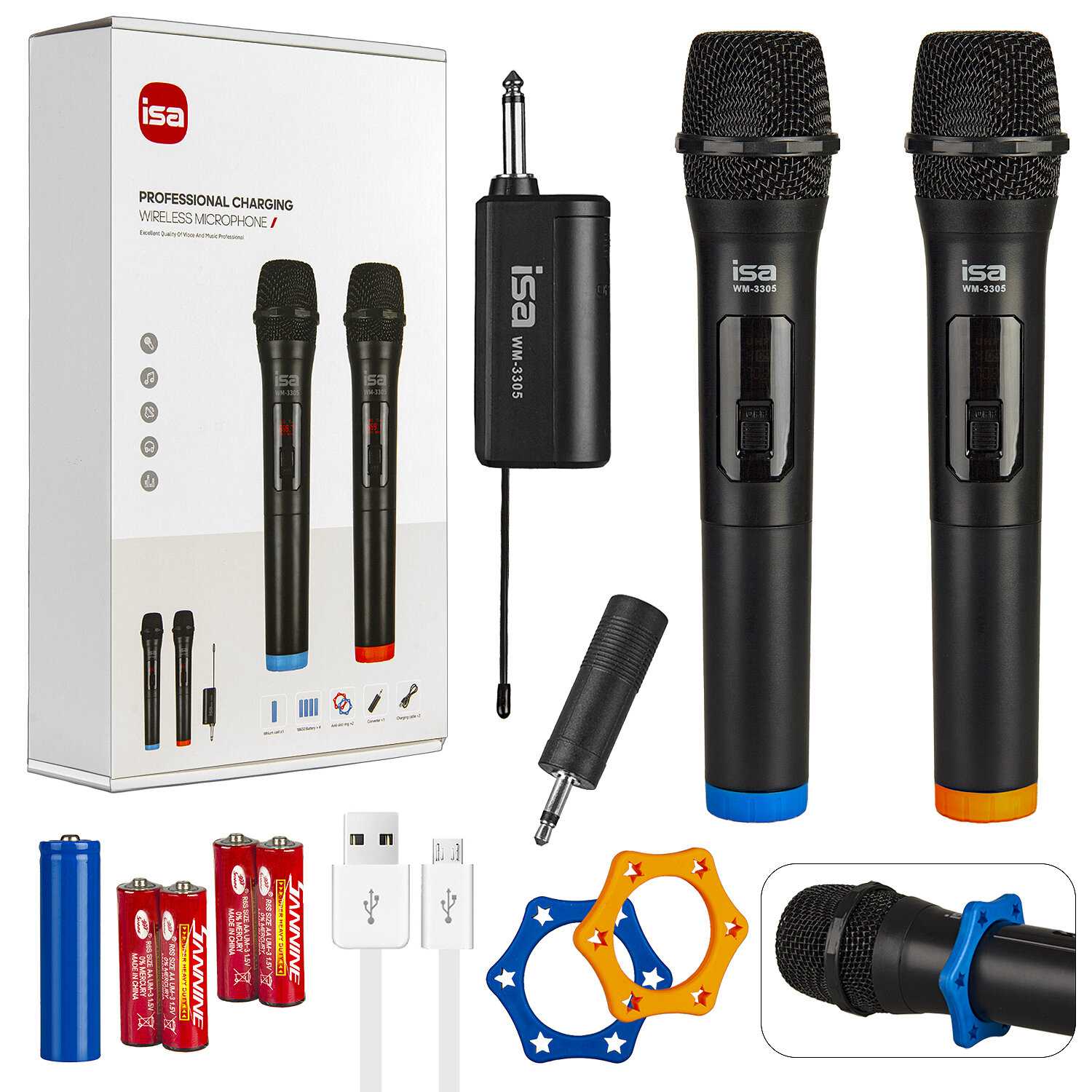 Беспроводной портативный микрофон WM-3305