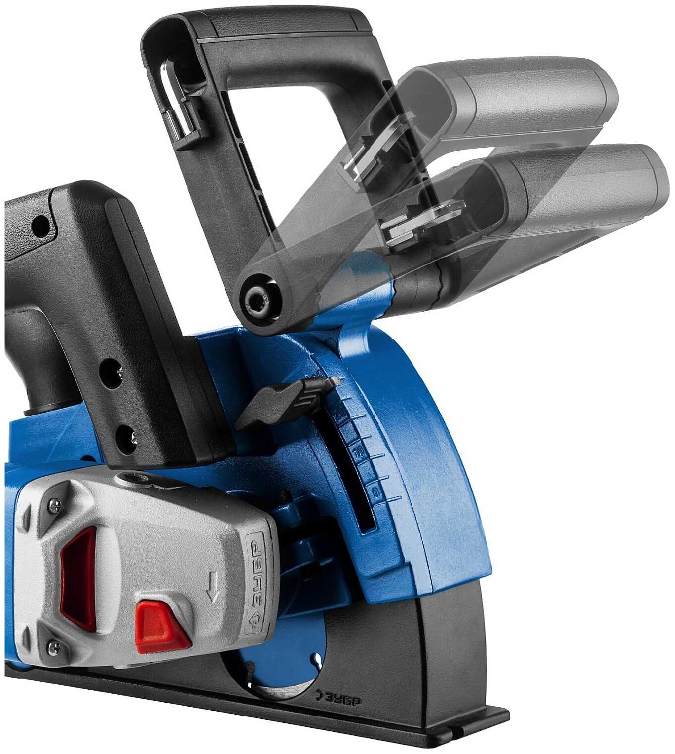 Штроборез ЗУБР ЗШ-П30-1400 ПСТ, 1400 Вт фотография 7