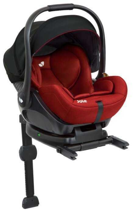 Автолюлька группа 0+ (до 13 кг) Joie i-Level + isofix base фотография 22