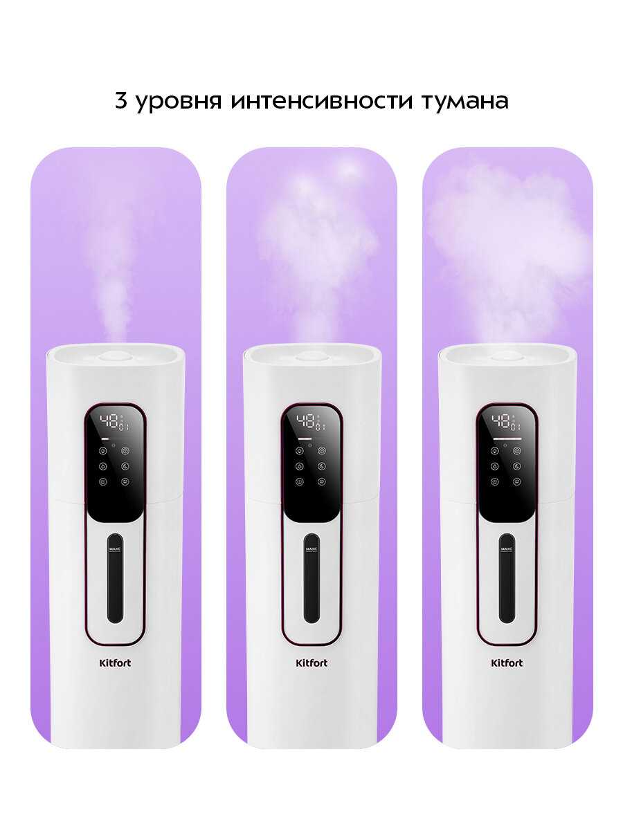 Увлажнитель воздуха Kitfort КТ-3860 фотография 4