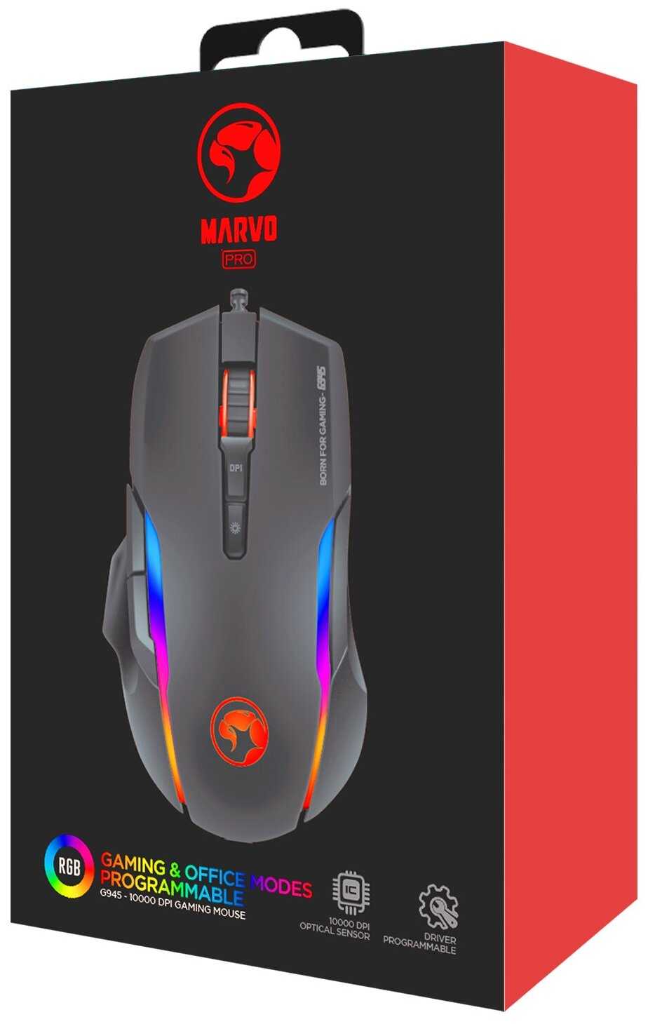 PC Мышь Marvo G945 Gaming Mouse фотография 1