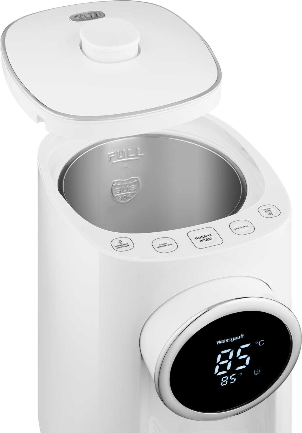 Термопот Weissgauff WWT 5000 Touch (Dwx) фотография 16
