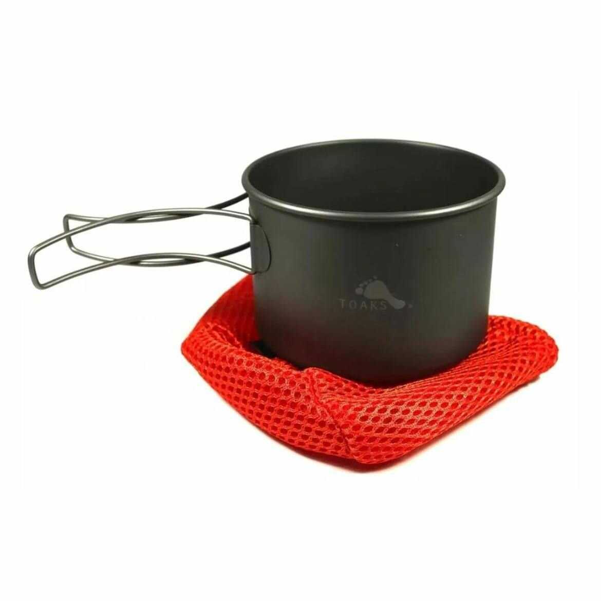 Титановый котелок Toaks 750мл фотография 21