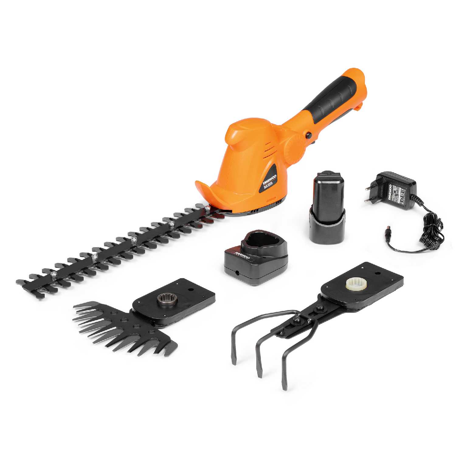 Ножницы-кусторез аккумуляторные DAEWOO DAHT 1212Li SET (12В, 2Ач, 30см) фотография 8
