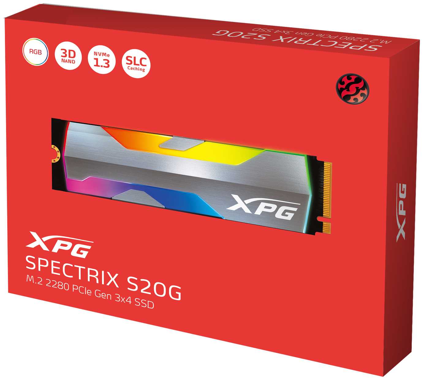 Твердотельный накопитель XPG SPECTRIX S20G (ASPECTRIXS20G-500G-C) фотография 3