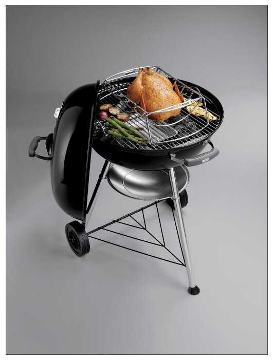 Гриль угольный Weber Compact Kettle, 66х58х97 см фотография 12