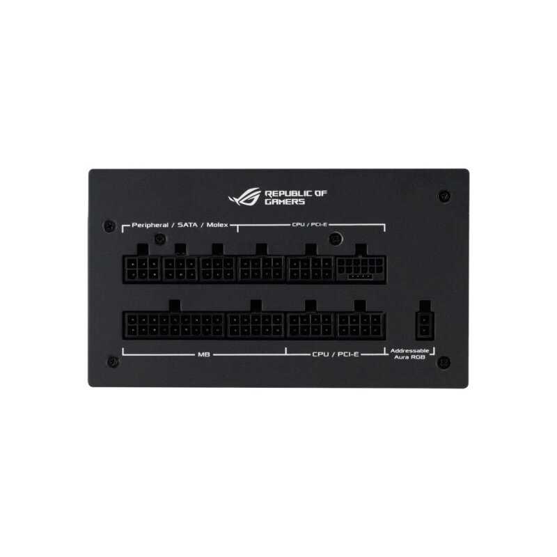 Блок питания ASUS ROG STRIX 1000G (90YE00P1-B0NA00) фотография 3