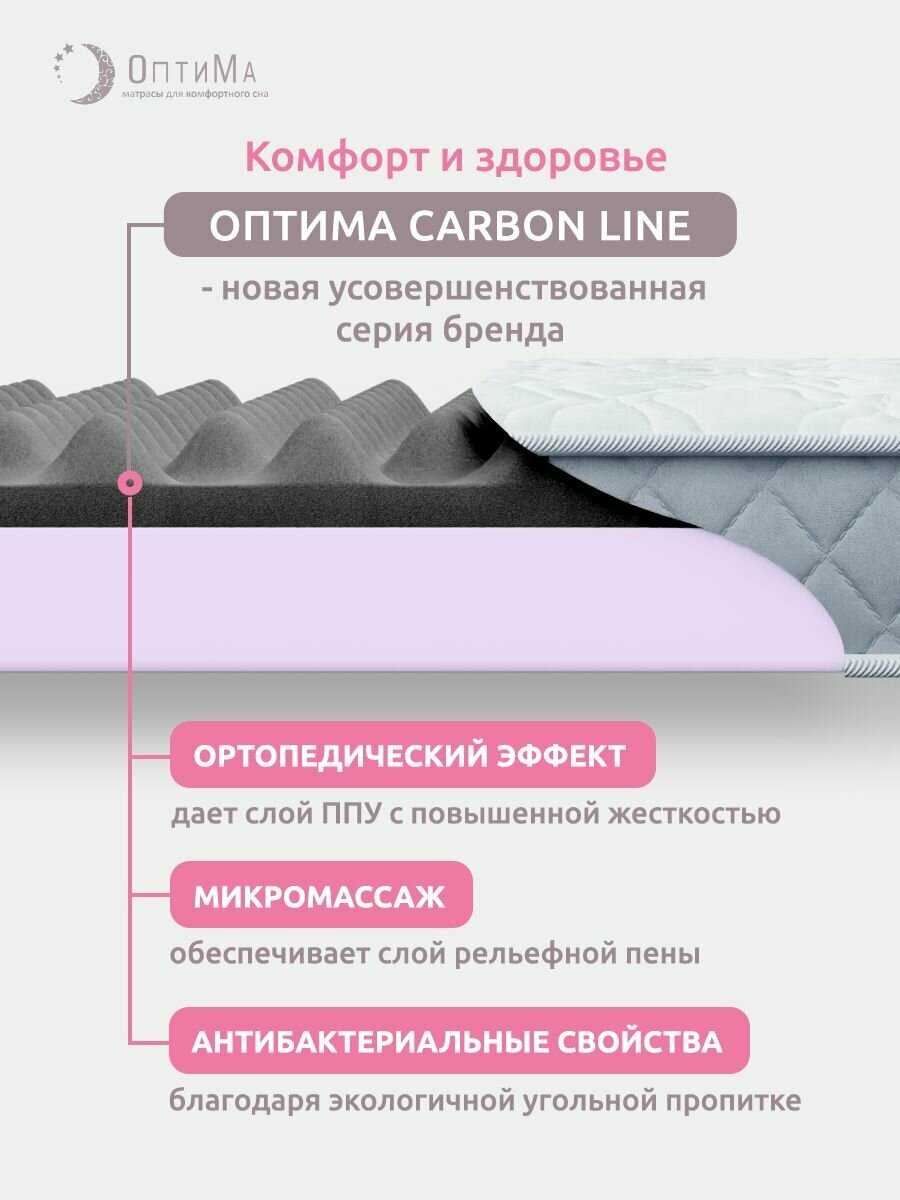 Топпер матрас ОптиМа ортопедический беспружинный (140х190 см, высота 5 см) фотография 13