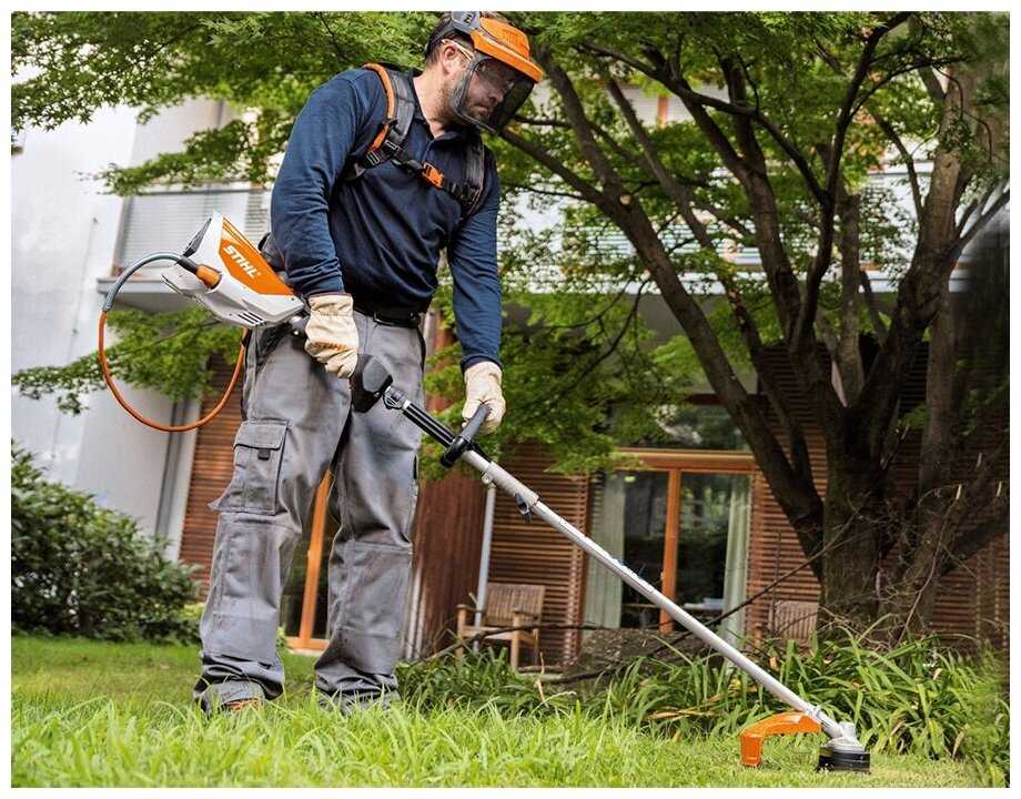 Триммер аккумуляторный STIHL FSA 130, без АКБ и ЗУ, 36 В, 26 см фотография 8