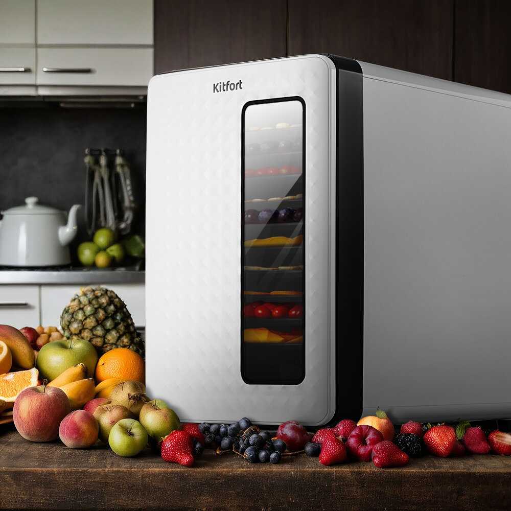 Сушилка для овощей и фруктов Kitfort КТ-1979 фотография 2