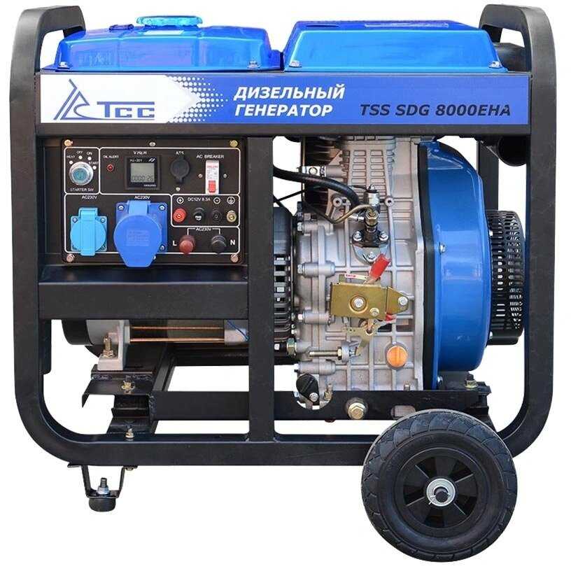 Дизельный генератор ТСС TSS SDG 8000EHA (100050) фотография 4
