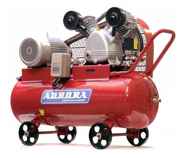 Компрессор масляный Aurora Tornado-110, 110 л, 4 кВт фотография 2