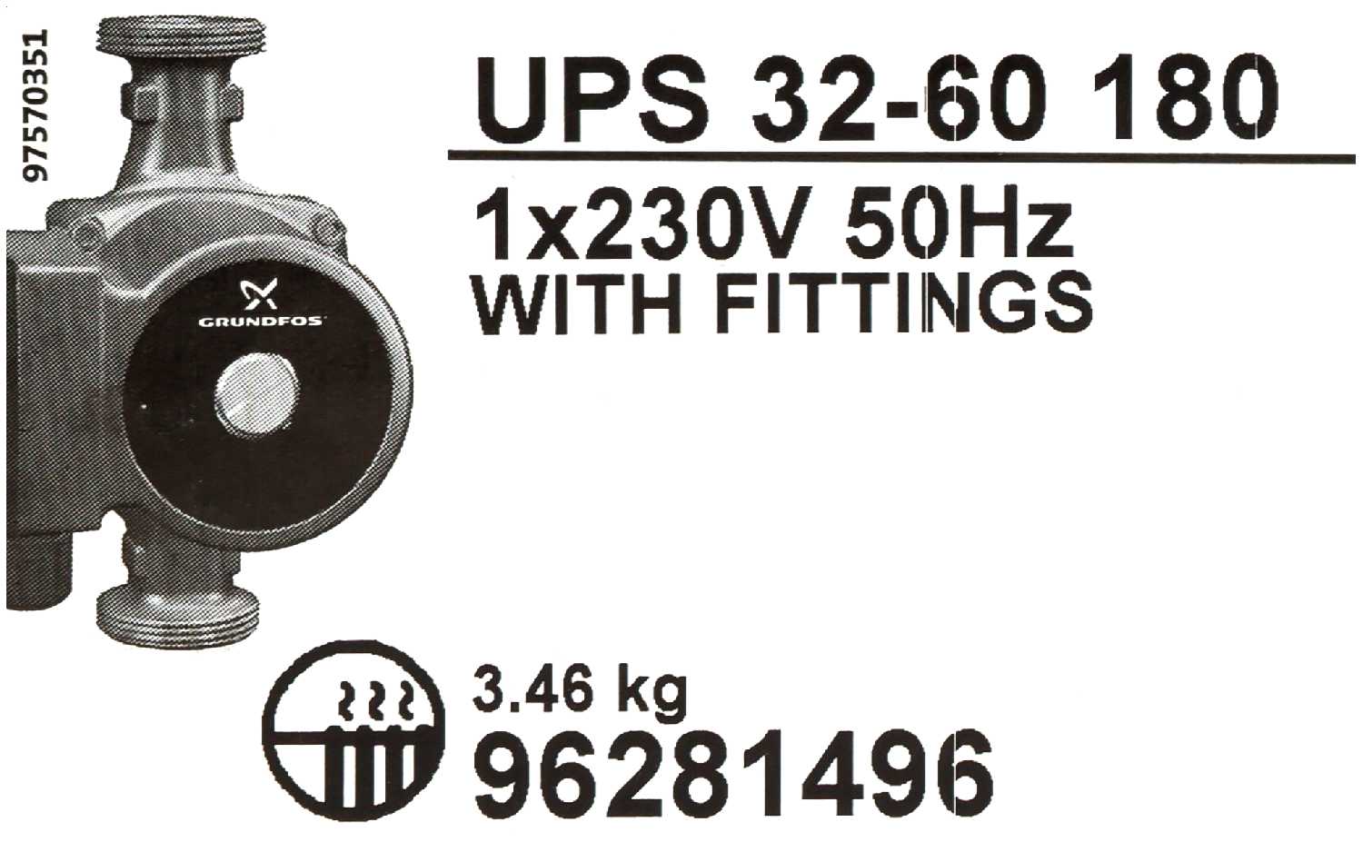 Геотермальный тепловой насос Grundfos UPS 32-60 180 фотография 17