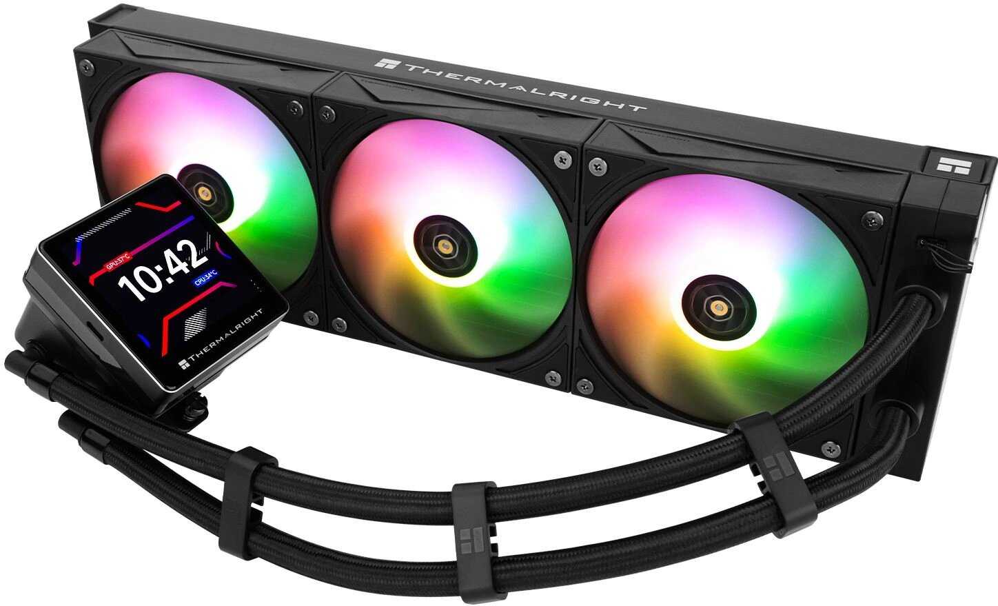 Система жидкостного охлаждения Thermalright Grand Vision 360 [G-VISION-360-BL-ARGB] фотография 2
