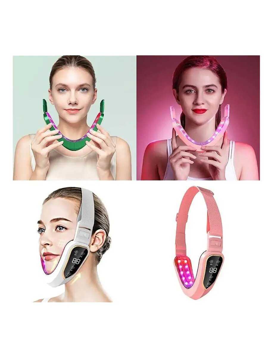 Массажеры Не указан LED лифтинг массажер для лица фотография 6