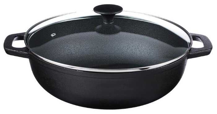 Сковорода-вок Vetta 808-009 , подходит для индукционных плит