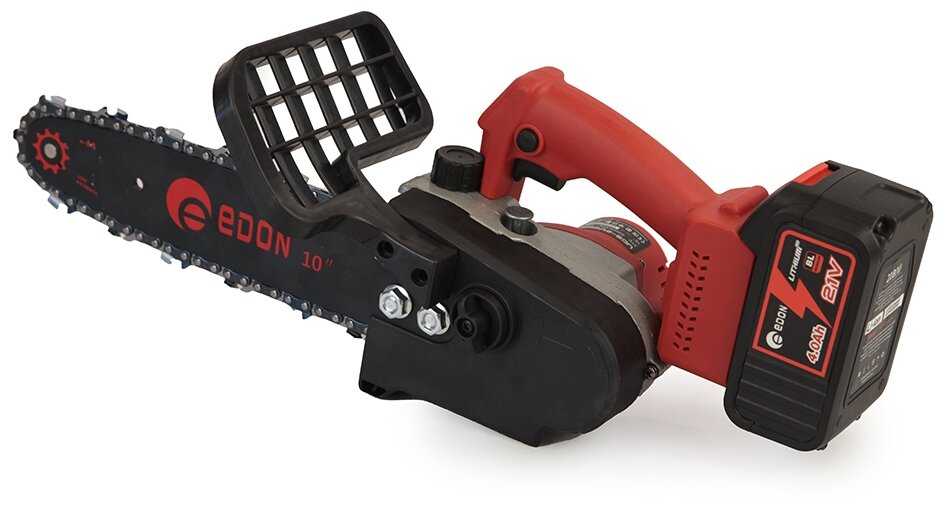 Аккумуляторная пила Edon UCS-21/25BL 21 В/4 А·ч фотография 1