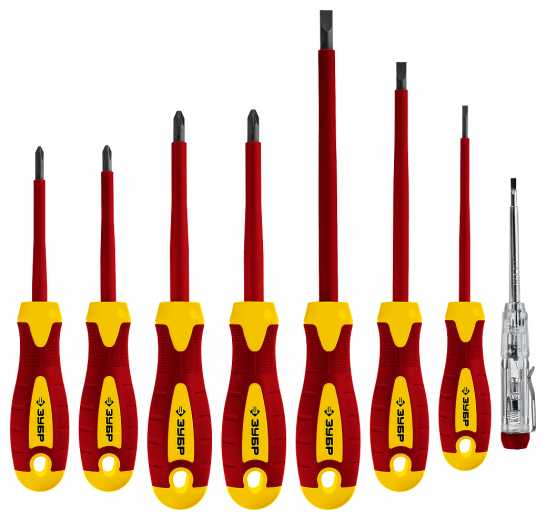 Набор отверток ЗУБР 25268, 8 предм.