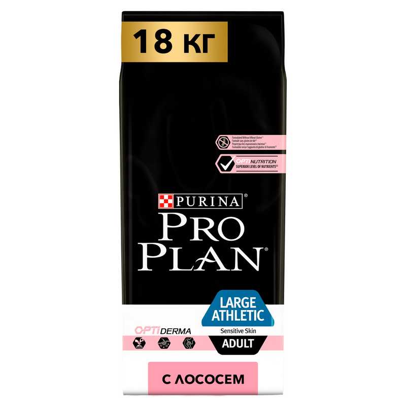 Сухой корм для собак Purina Pro Plan Large Athletic Sensitive Skin с лососем фотография 18