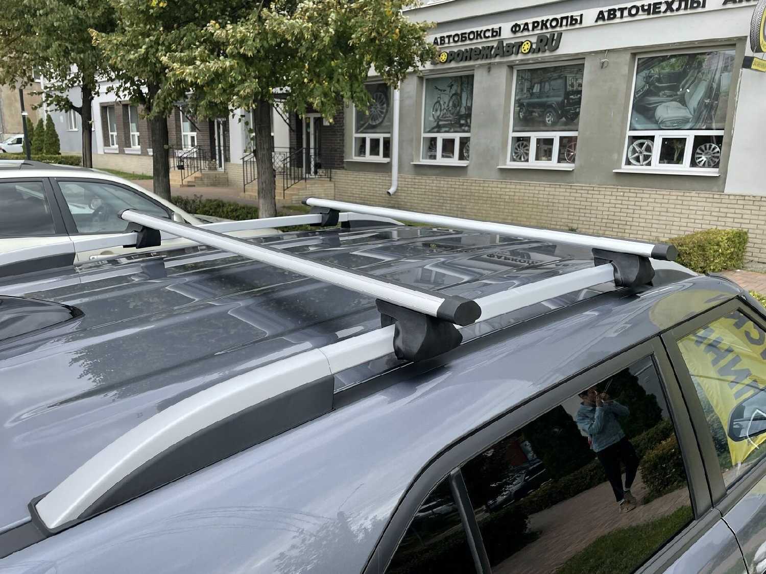 Багажник LADA Kalina Cross / LADA Kalina универсал Favorit-120 аэро фотография 11