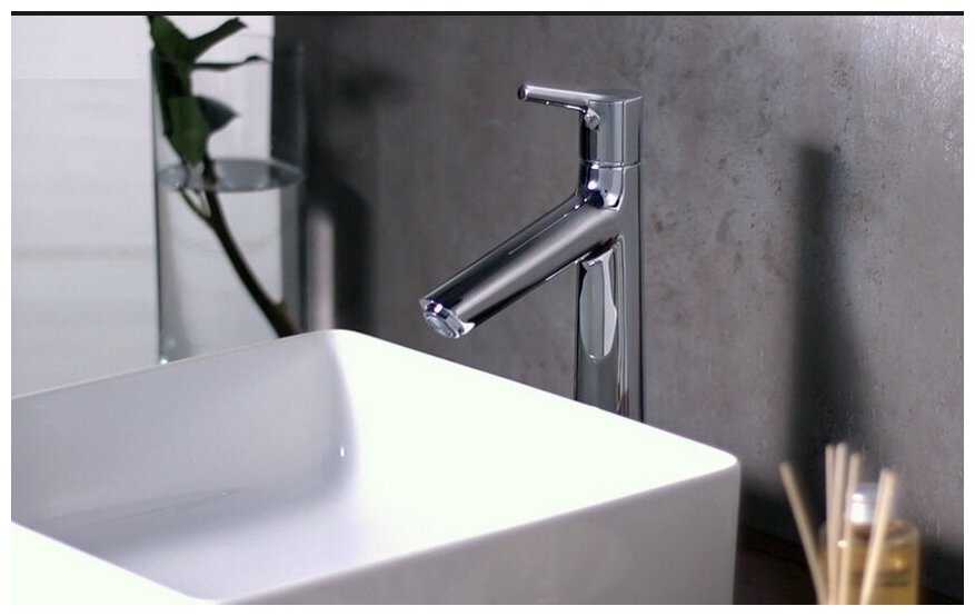 Смеситель для раковины (умывальника) hansgrohe Talis S 72032000, рычажный фотография 6