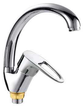 Смеситель для кухни (мойки) Ростовская Мануфактура Сантехники SL52-011F, рычажный