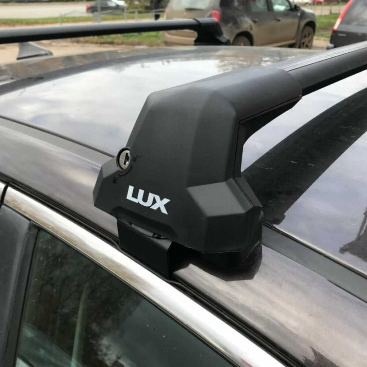 Багажник на крышу Шкода Рапид 2017-2020 (LUX CITY) фотография 16