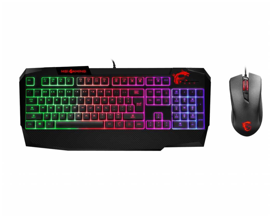 Комплект клавиатура + мышь MSI Vigor GK40 Combo фотография 2