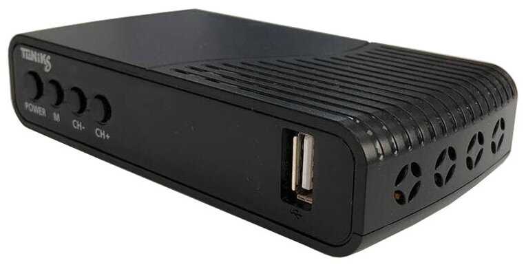 ТВ приставка Теniкs 24 цифровая (DVB-T2/C, Youtube, IPTV) фотография 2