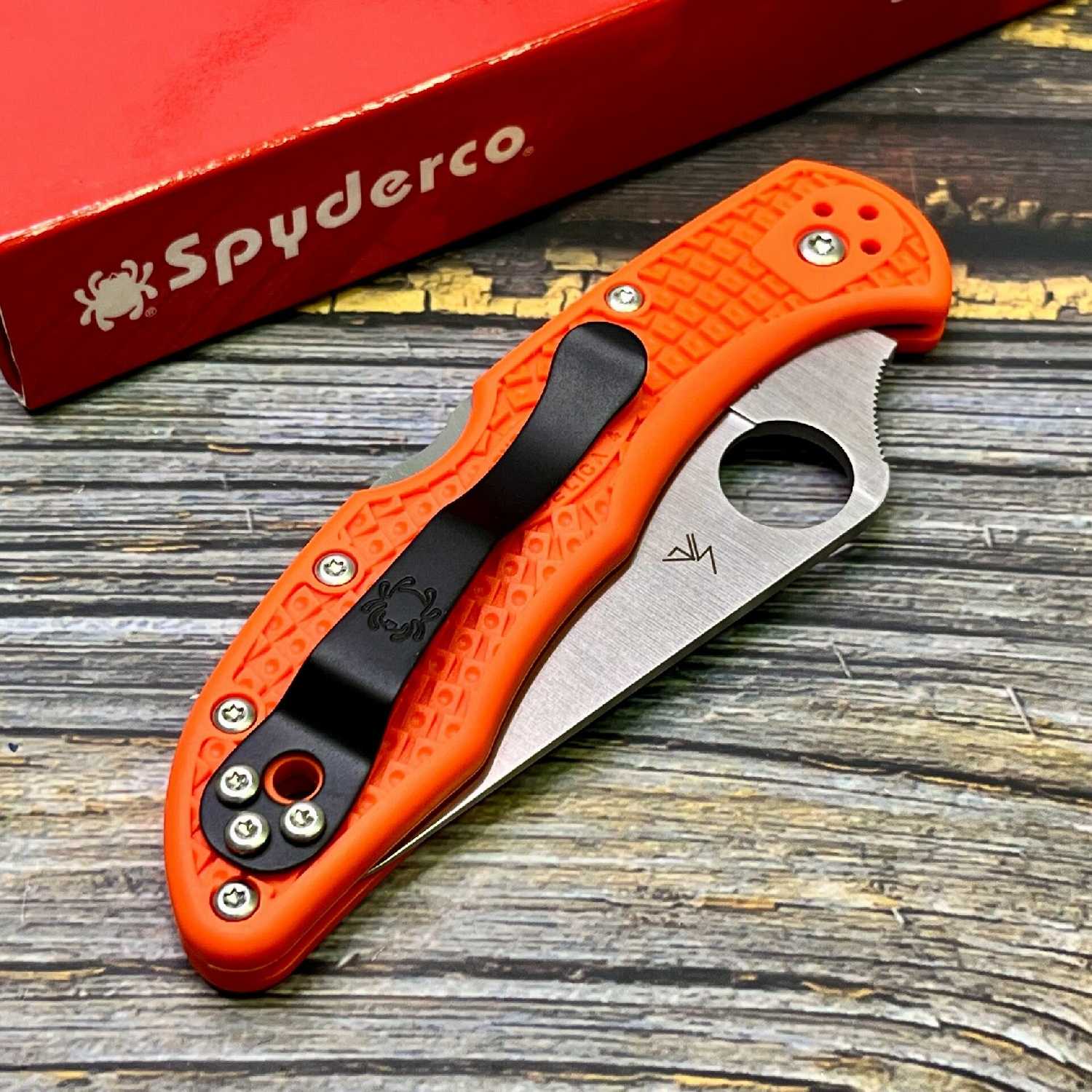Нож складной Spyderco Delica 4 (C11FPOR) фотография 3