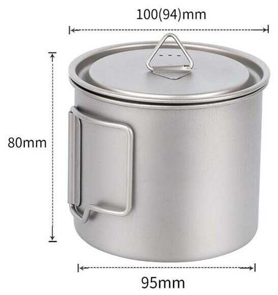 Титановая сверхлегкая и прочная кружка