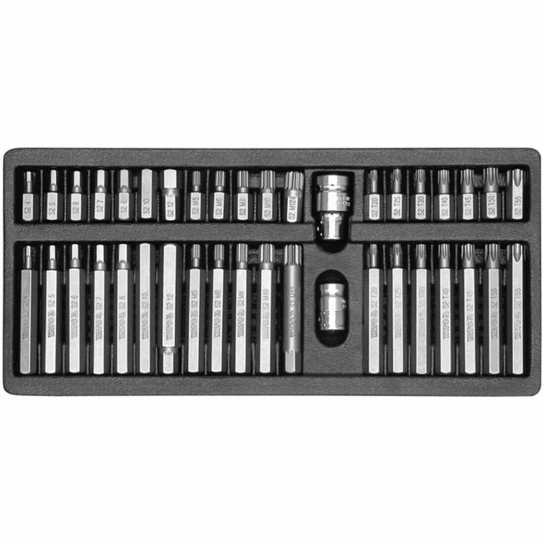 Набор Бит Yato Набор бит Hex Torx Spline 30-75мм (YT-0400) фотография 1